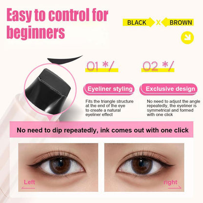 Rotating Wing Eyeliner Stamp Pen
