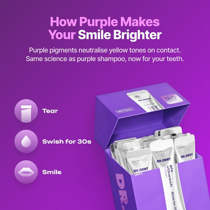 Vibrant Smile Mouthwash Sachets