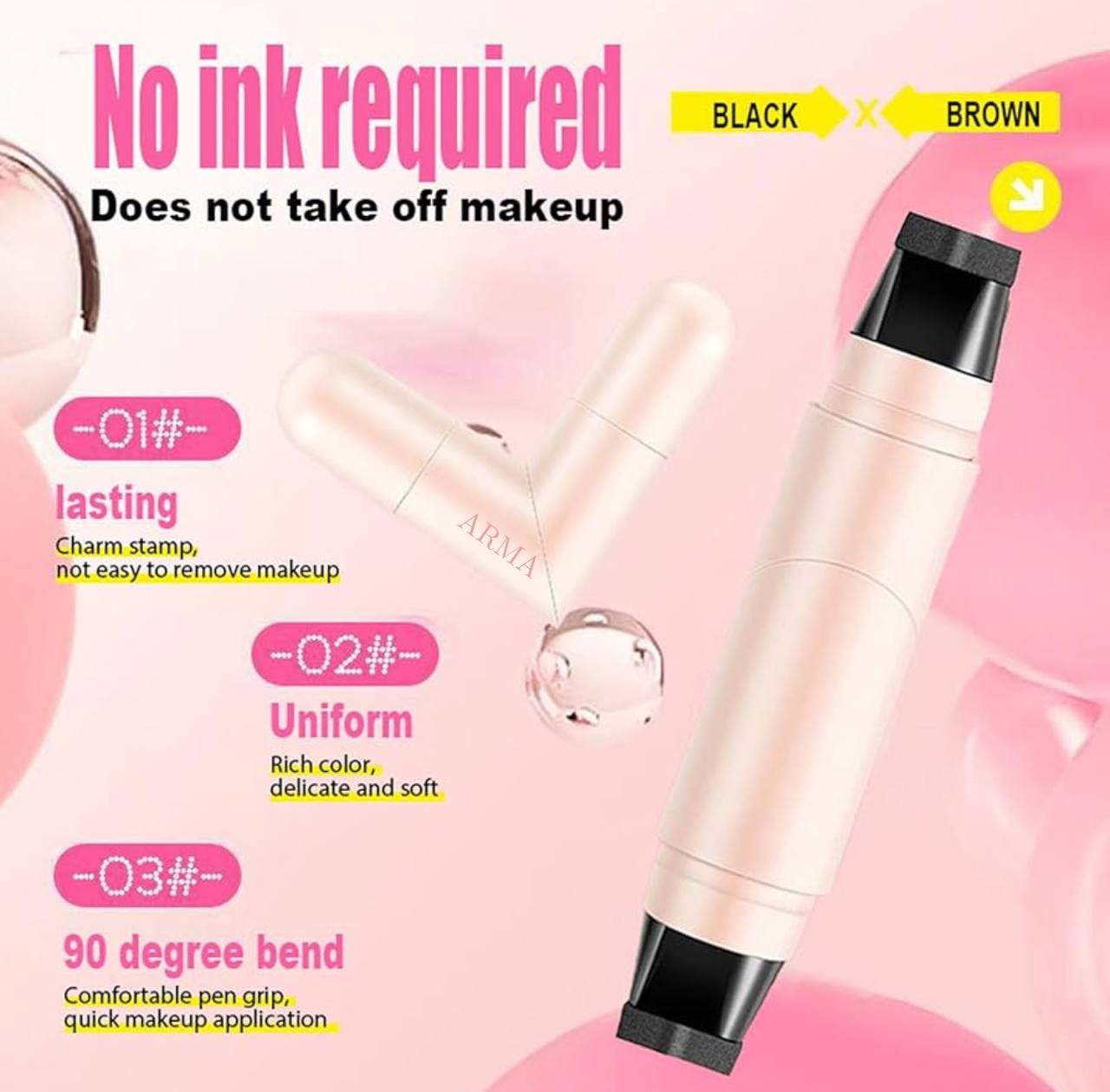 Rotating Wing Eyeliner Stamp Pen